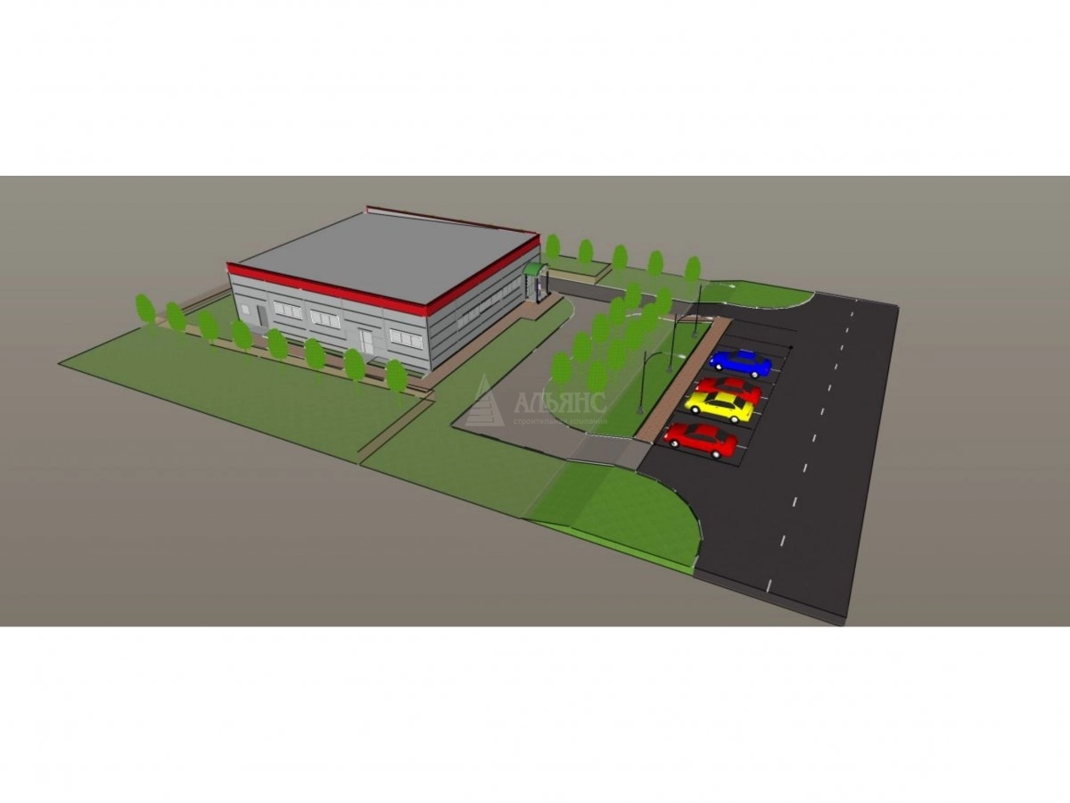 3D визуализация Магазин из сэндвич-панелей - фото 18