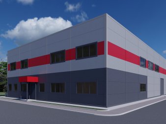 Производственный цех из сэндвич панелей