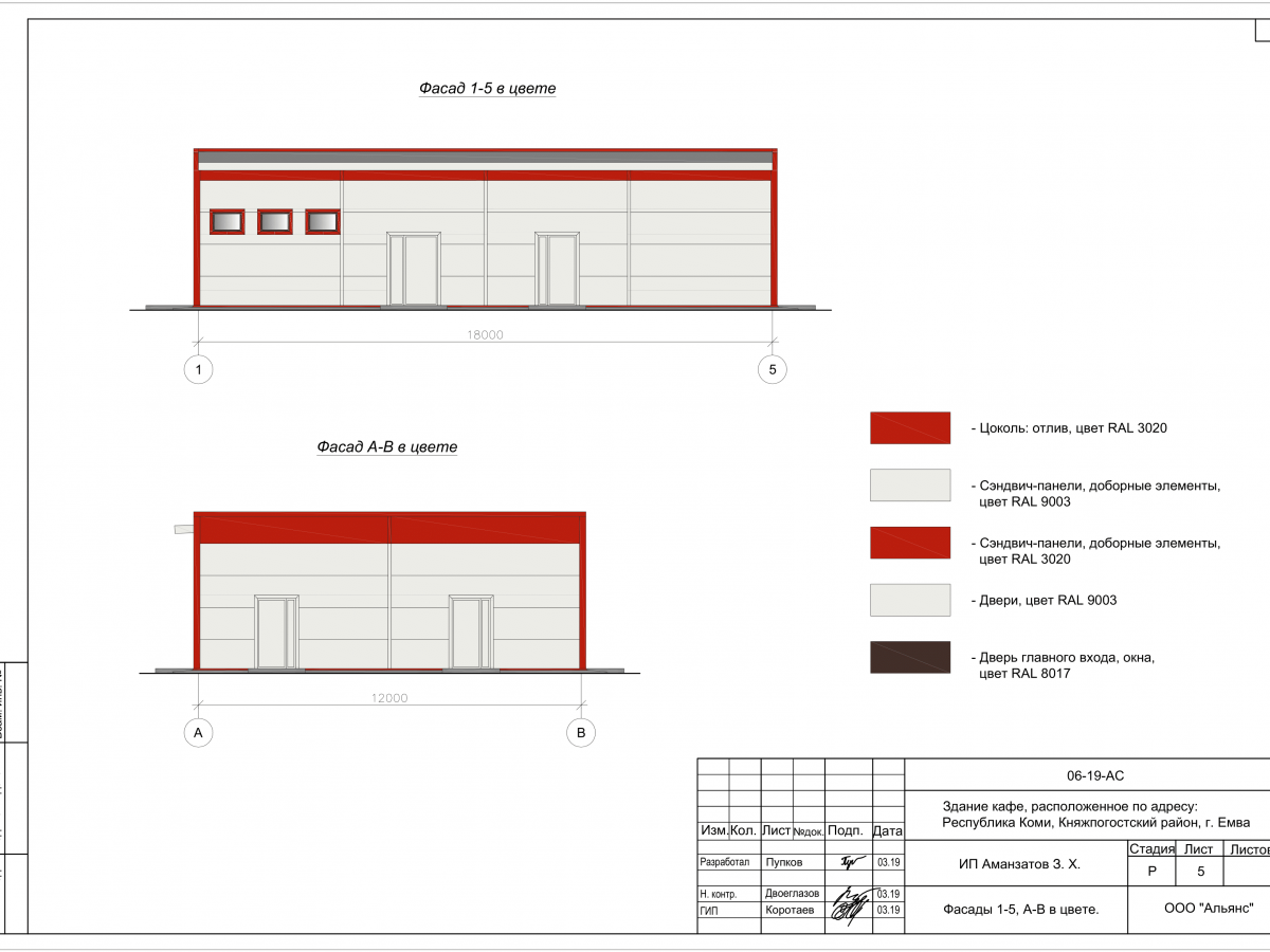 Планировка Кафе из сэндвич-панелей -  фото 8